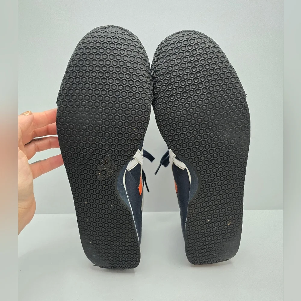 Onitsuka Tiger by Asics Ultimate 81 EX navy sporty Blockcore sneakers MENS 11 - Picture 9 of 9